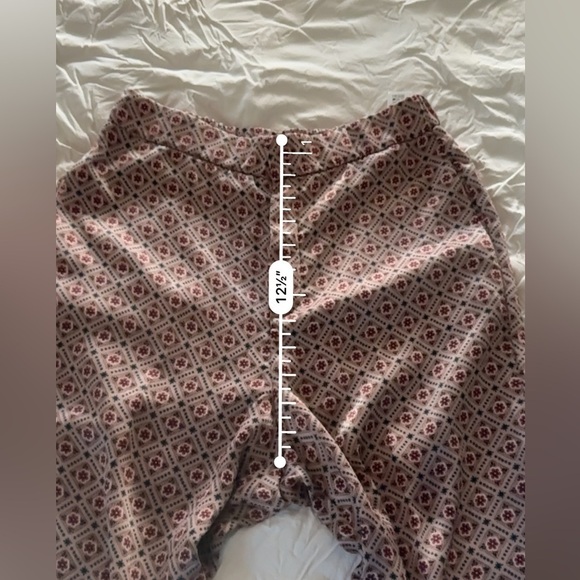 Zara Relaxed Loose Fit Wide Leg Floral Women’s Pants Size S - Picture 12 of 14